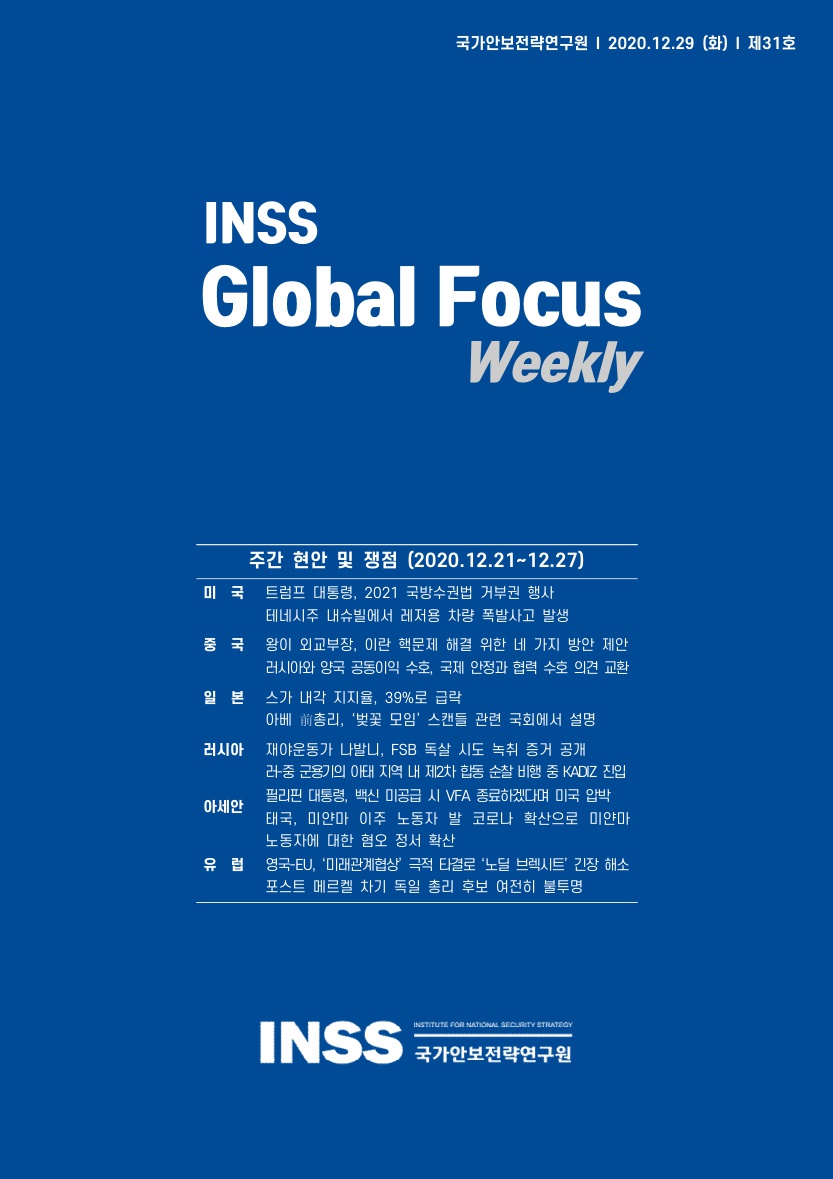 INSS Global Focus Weekly