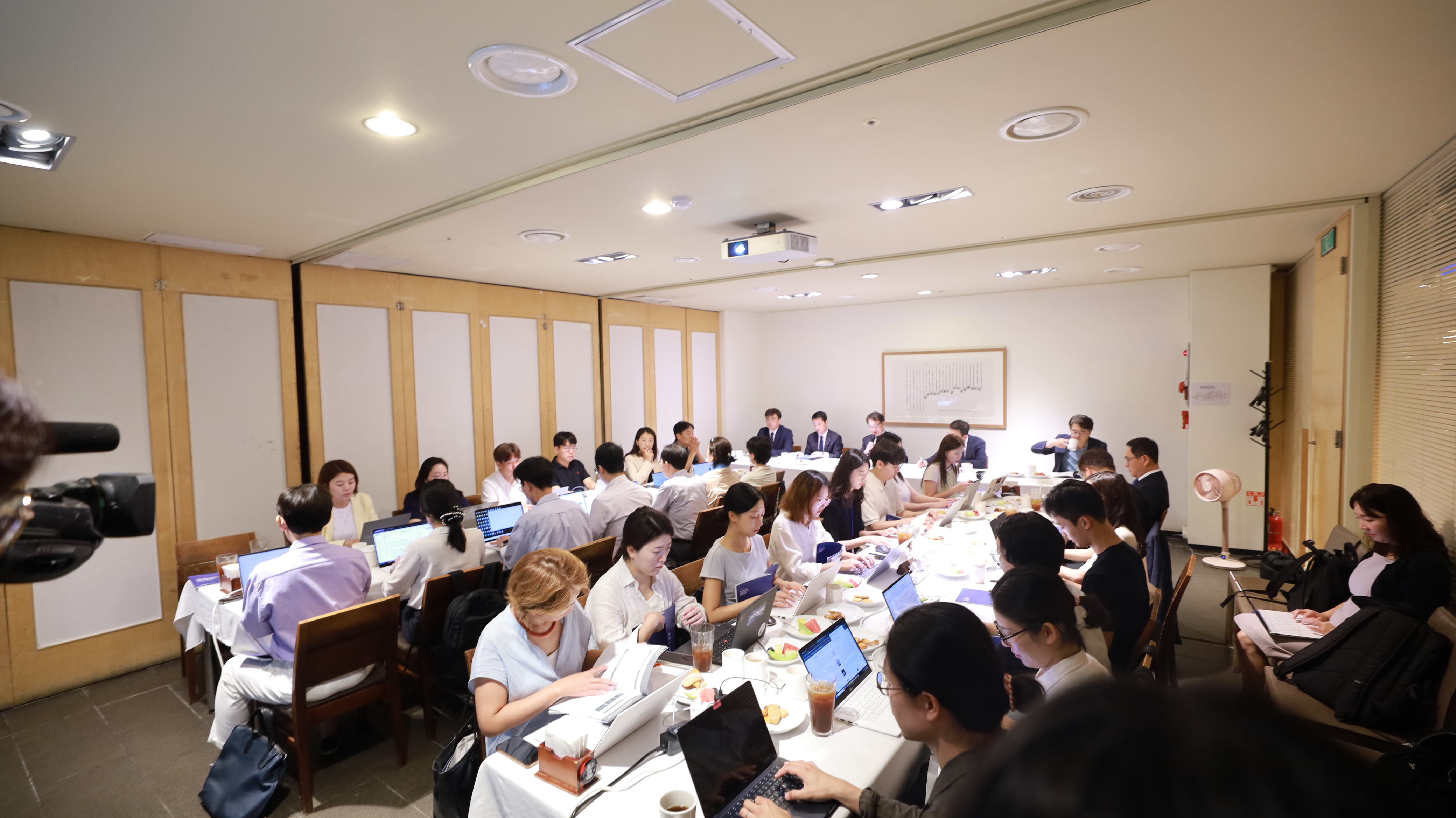 통일부 출입 기자단 언론 간담회
